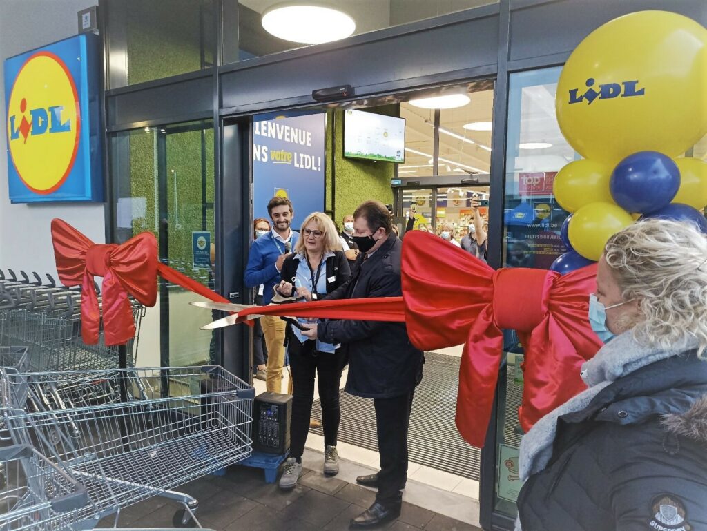 Lancement inaugural réussi chez Lidl Bouffioulx | SIA.architects