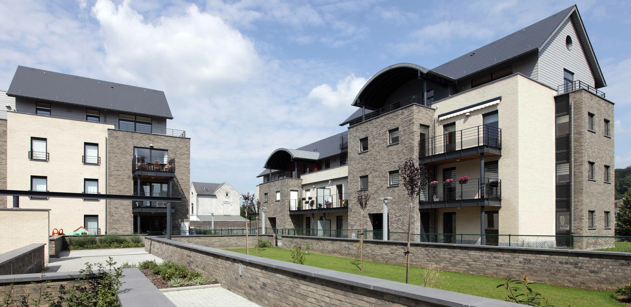 Architecture à Namur - Domaine 'Au Fil de l'Eau ' | SIA.architects